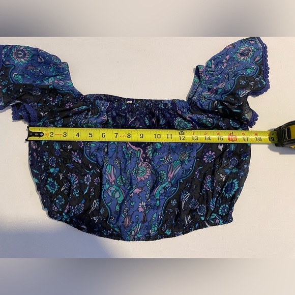 SPELL Kiss The Sky Top original Spell hand-drawn print
Bluejay S crop unicorn - Picture 6 of 12